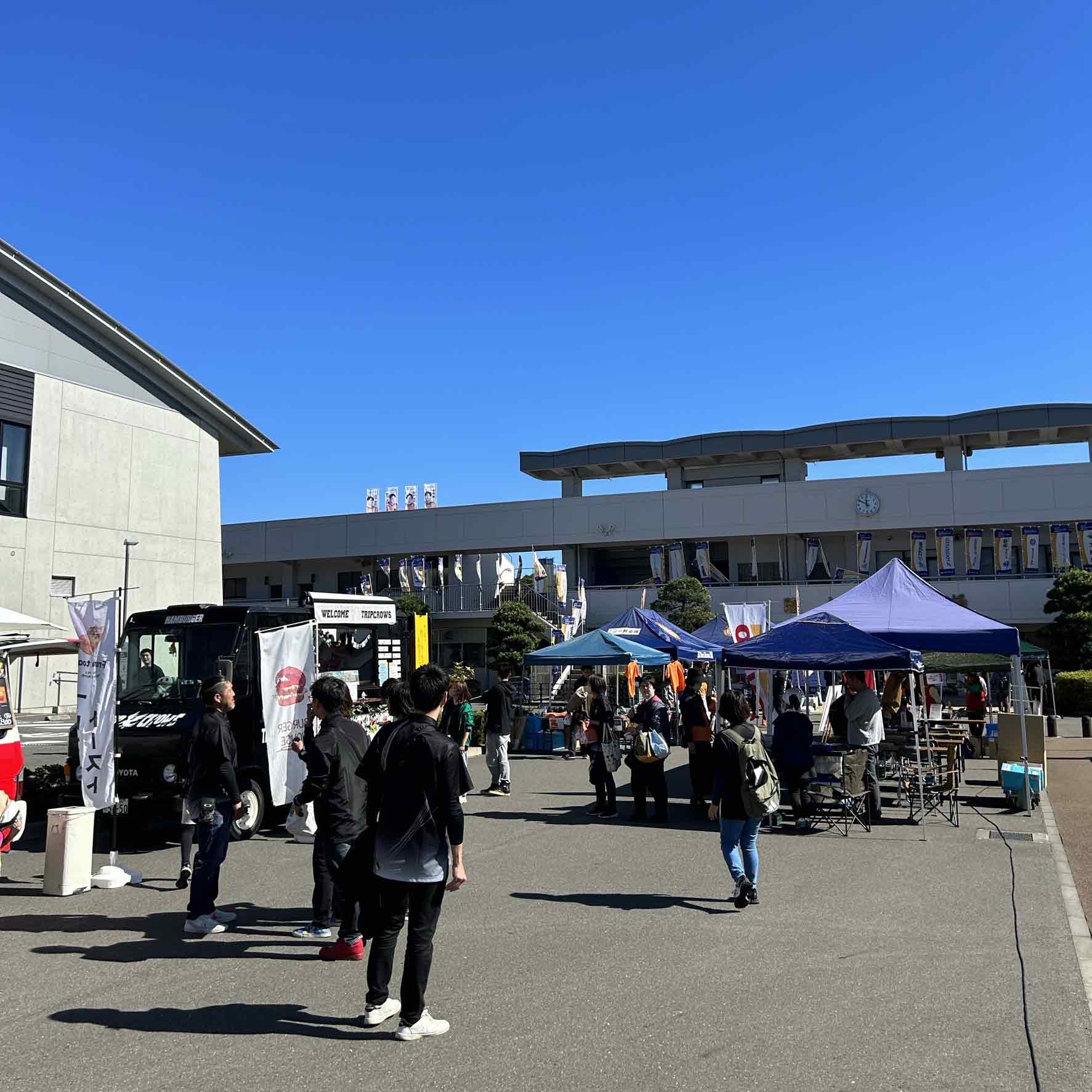 ホームゲームの出店エリア