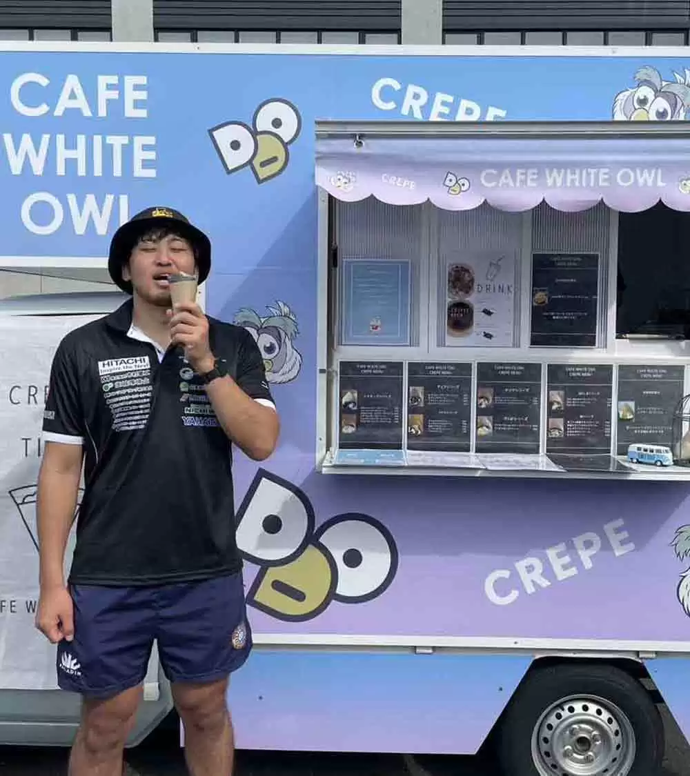 クレープのキッチンカー